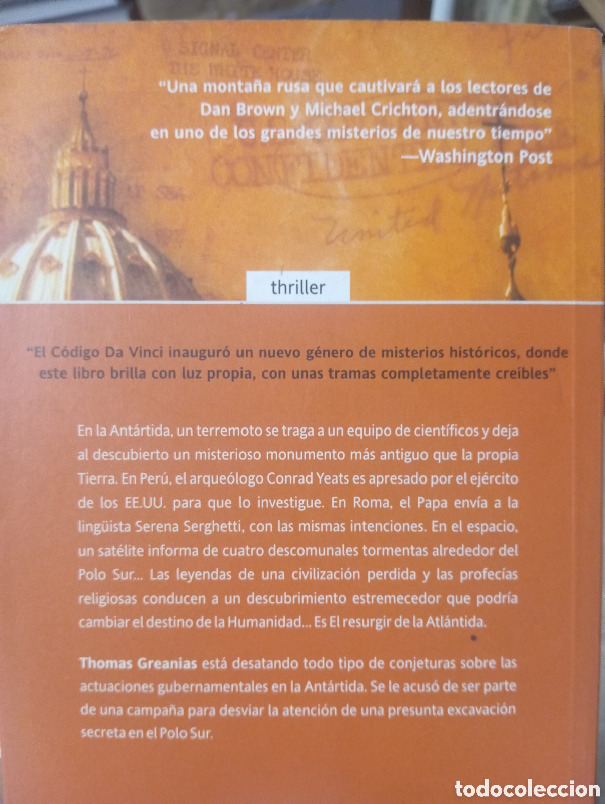 Libros: EL RESURGIR DE LA ATLANTIDA - THOMAS GREANIER - Foto 2