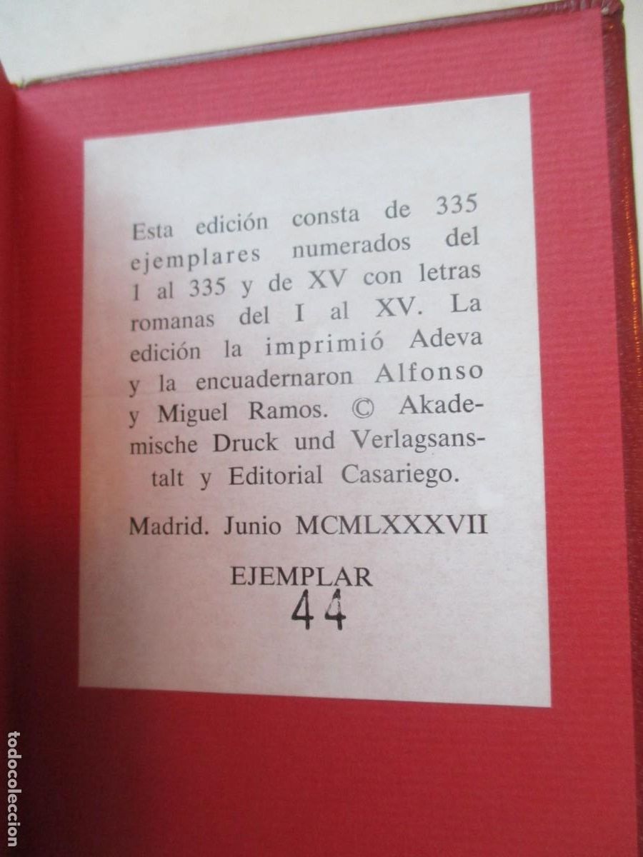 Libros: Rosarium (Facsimil + estudio)( Ed. Casariego) W41998 - Foto 5