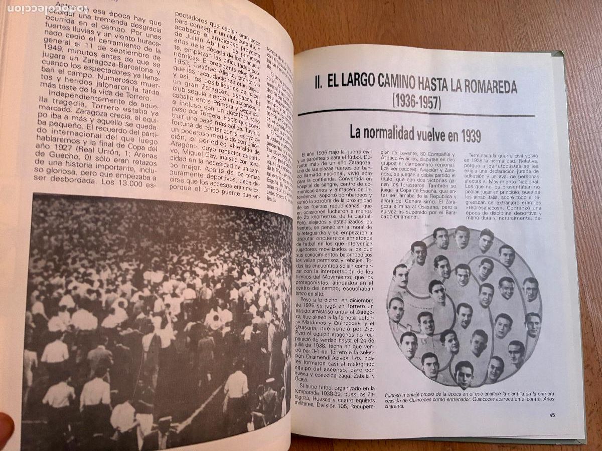 Libros: EQUIPOS CON HISTORIA, REAL ZARAGOZA - Foto 3