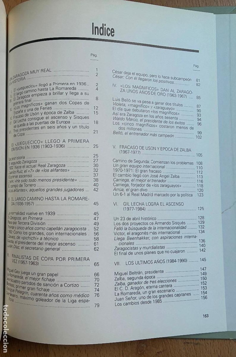 Libros: EQUIPOS CON HISTORIA, REAL ZARAGOZA - Foto 4