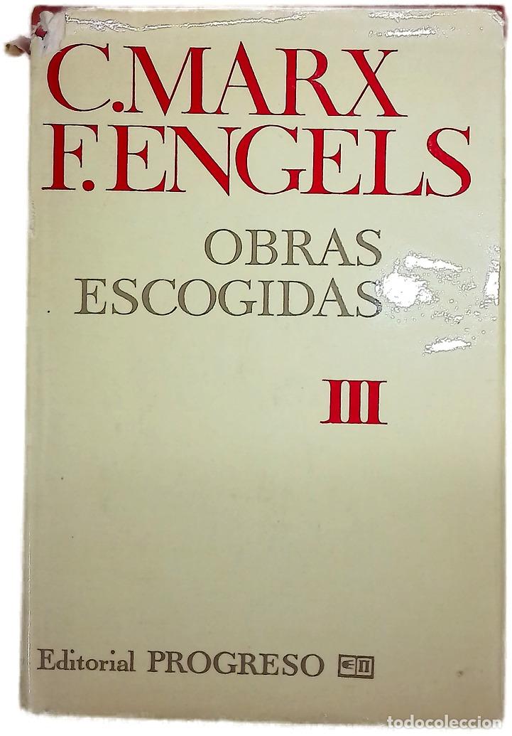 Libros: Obras Escogidas Tomo III - Marx, Carlos ; Engels, Federico