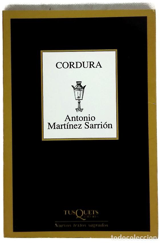 Libros: Cordura - Mart&iacute;nez Sarri&oacute;n, Antonio