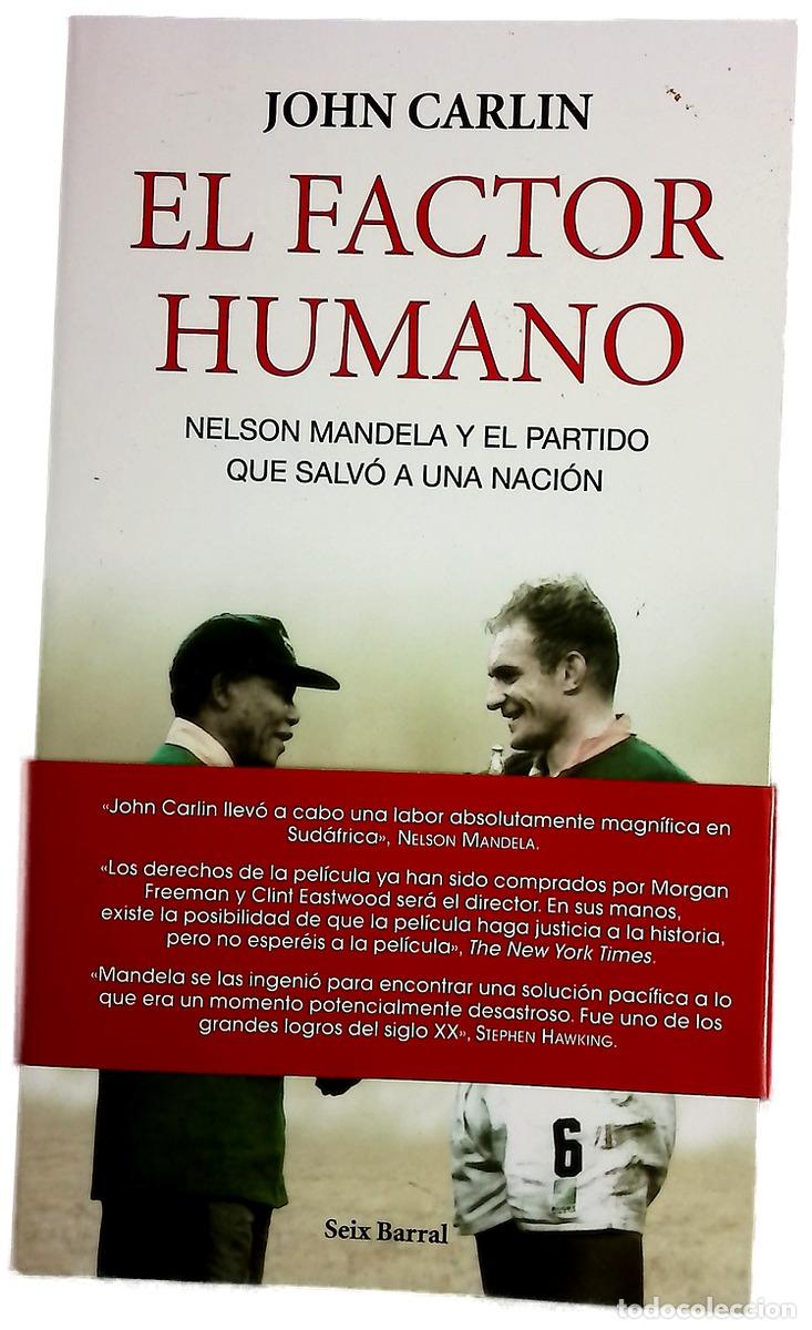 Libros: El factor humano Nelson Mandela y el partido que salv&oacute; a una naci&oacute;n