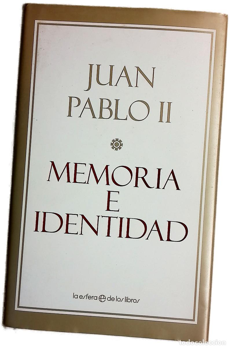 Libros: Memoria e identidad conversaciones al filo de dos milenios