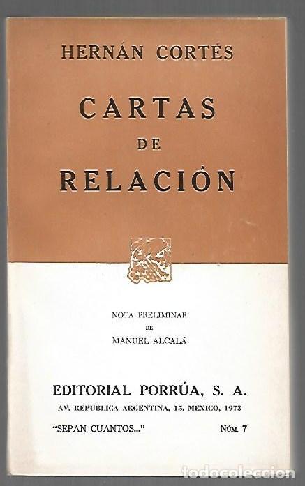 Livres: CARTAS DE RELACION - CORTES, HERNAN