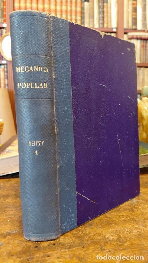 Libros: MECANICA POPULAR. Los primeros autos del 57'. 1957 Enero,- Junio. 6 n&uacute;meros - PRENSA