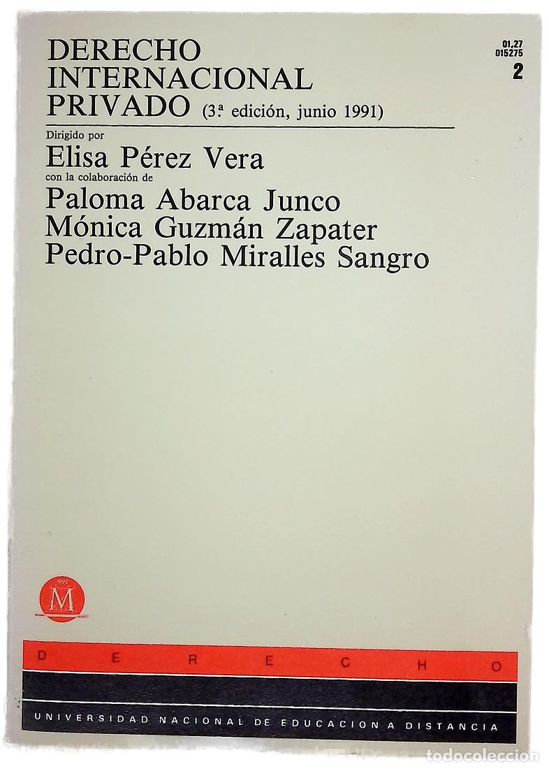 Libros: Derecho internacional privado 2