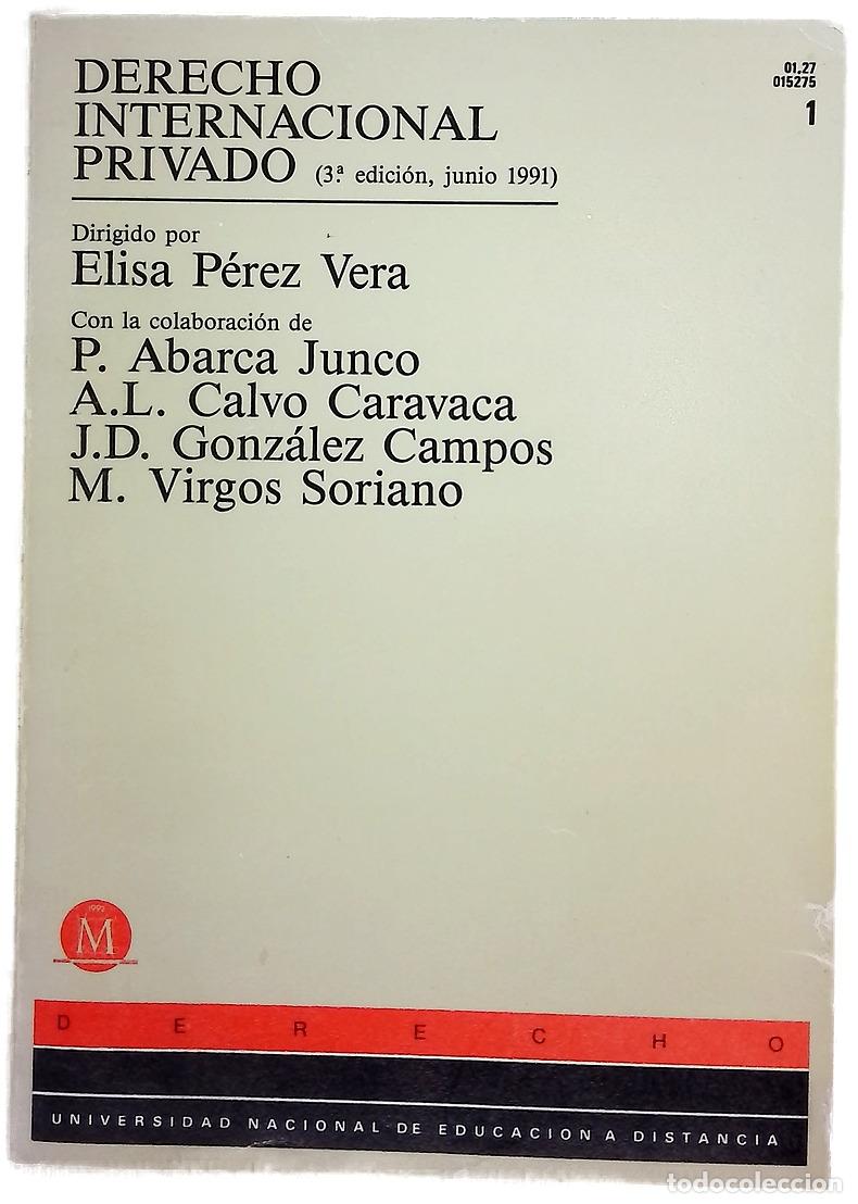 Libros: Derecho internacional privado 1