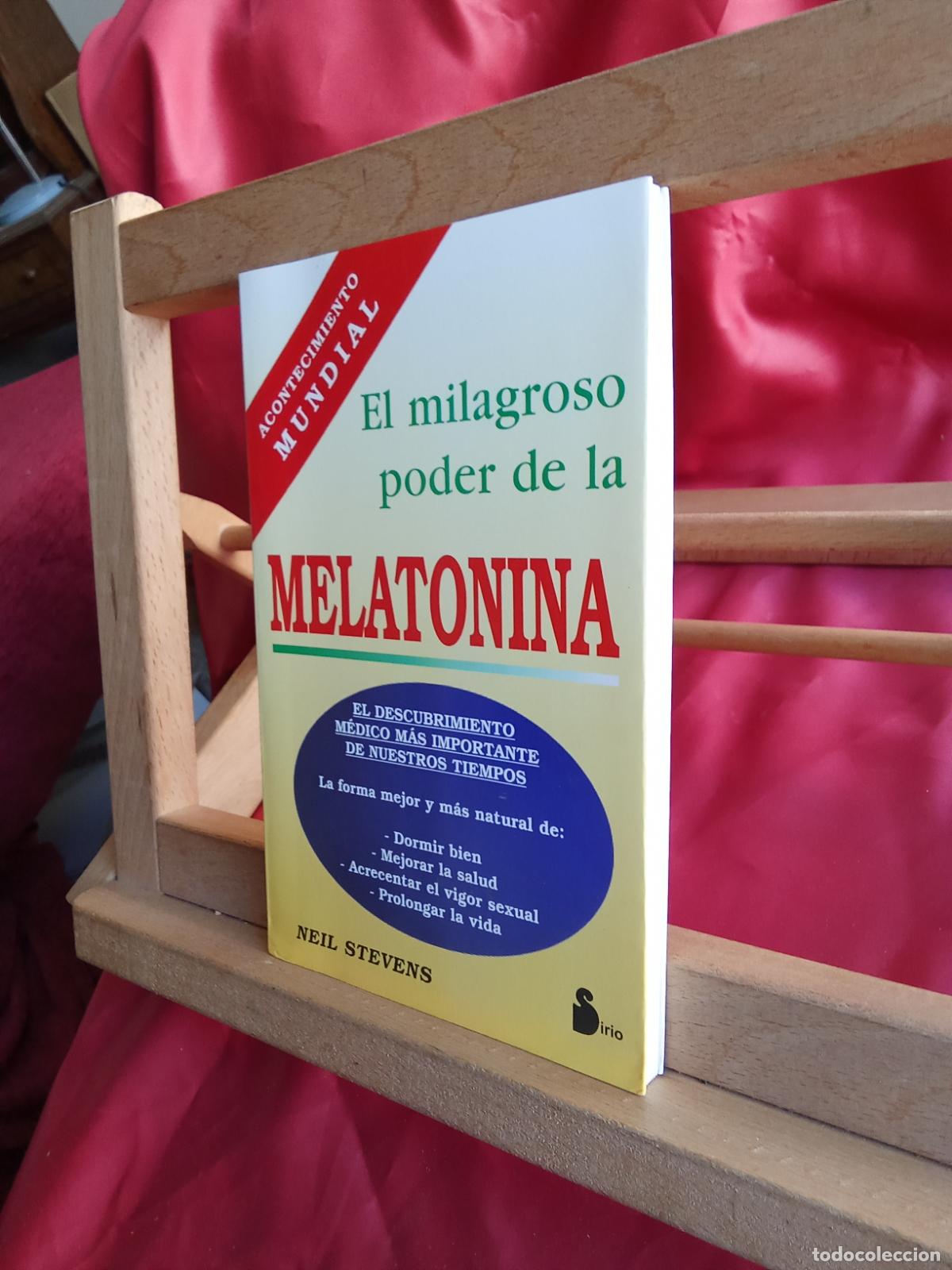 Libros: El milagroso poder de la melatonina. Neil Stevens L.36-1700 - Foto 2