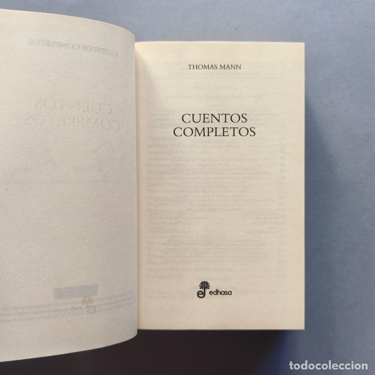 Libros: Cuentos Completos. - Mann, Thomas. - Foto 3