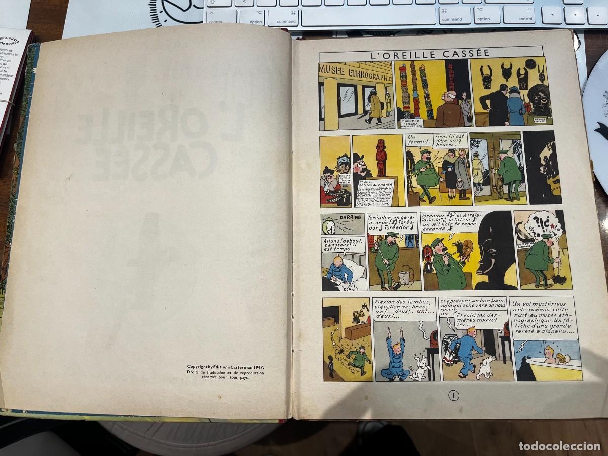 Libros: HERG&Eacute; - Les aventures de Tintin. Loreille cass&eacute;e. - Foto 7