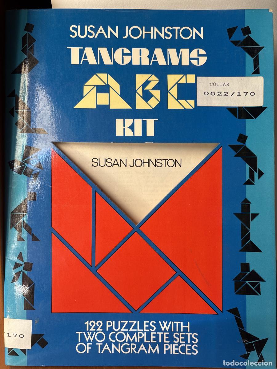 Libros: 122 PUZZLES WITH TWO COMPLETES SETS OF TANGRAM PIECES - SUSAN JOHNSTON TDK25