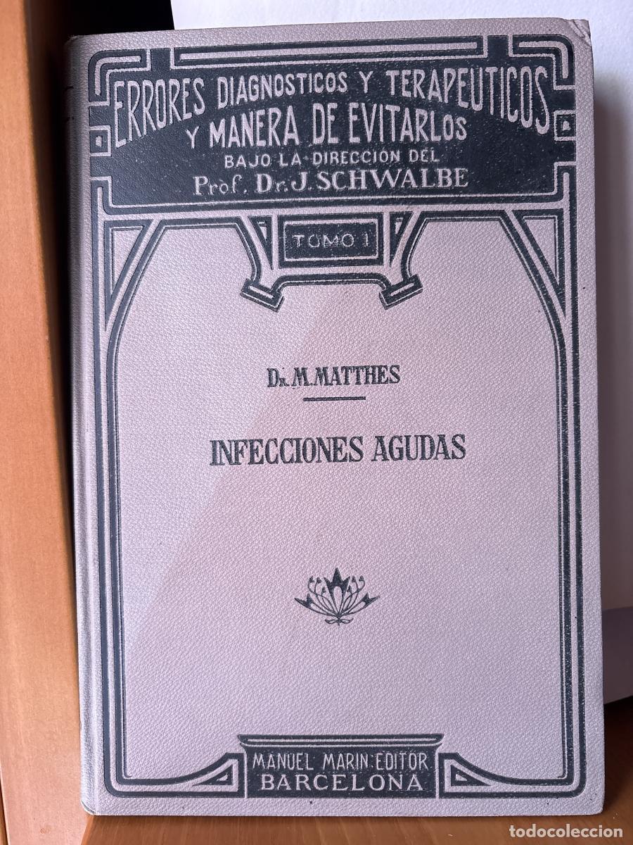 Livros em segunda m&atilde;o: ENCICLOPEDIA ERRORES DIAGNOSTICOS Y TERAPEUTICOS Y MANERA DE EVITARLOS TOMO I INFECCIONES AGUDAS - D