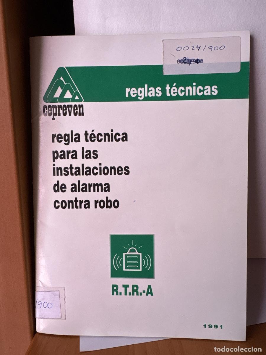 Libros: Regla t&eacute;cnica para las instalaciones de alarma contra robo e intrusi&oacute;n - Asociaci&oacute;n de Investigaci&oacute;n