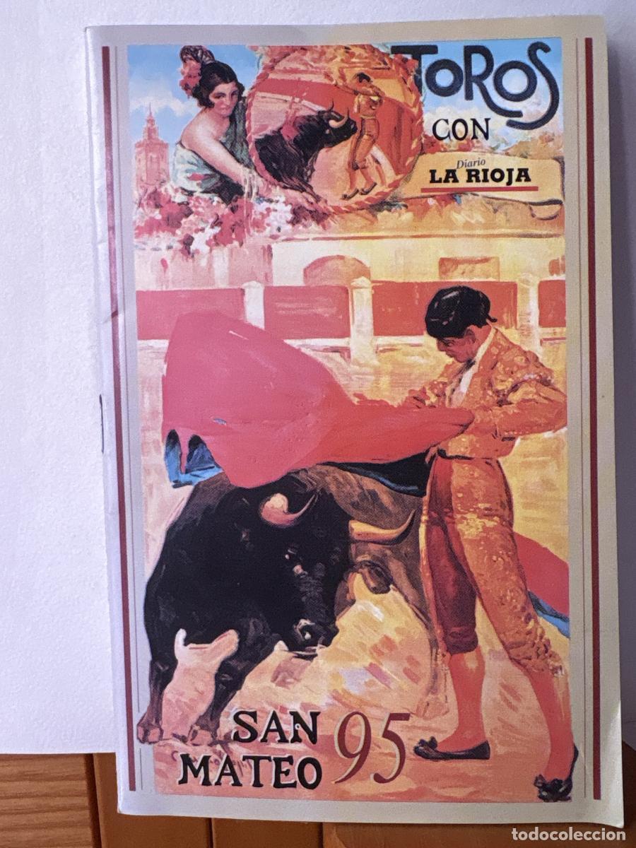 Libros: SUPLEMENTO TAURINO. TOROS SAN MATEO 95. TOROS CON DIARIO LA RIOJA A&Ntilde;O 1995 - TDK13