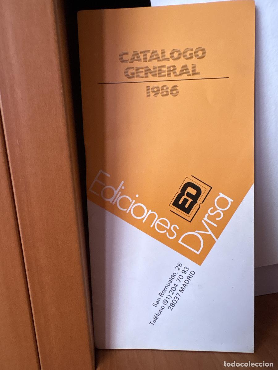 Libros: EDICIONES DYRSA. CATALOGO GENERAL 1986 -