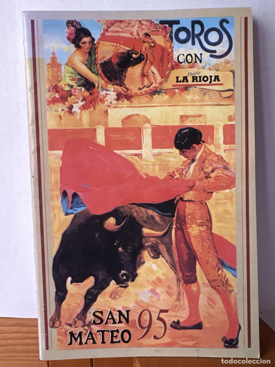 Libros: SUPLEMENTO TAURINO. TOROS SAN MATEO 95. TOROS CON DIARIO LA RIOJA A&Ntilde;O 1995 - TDK13