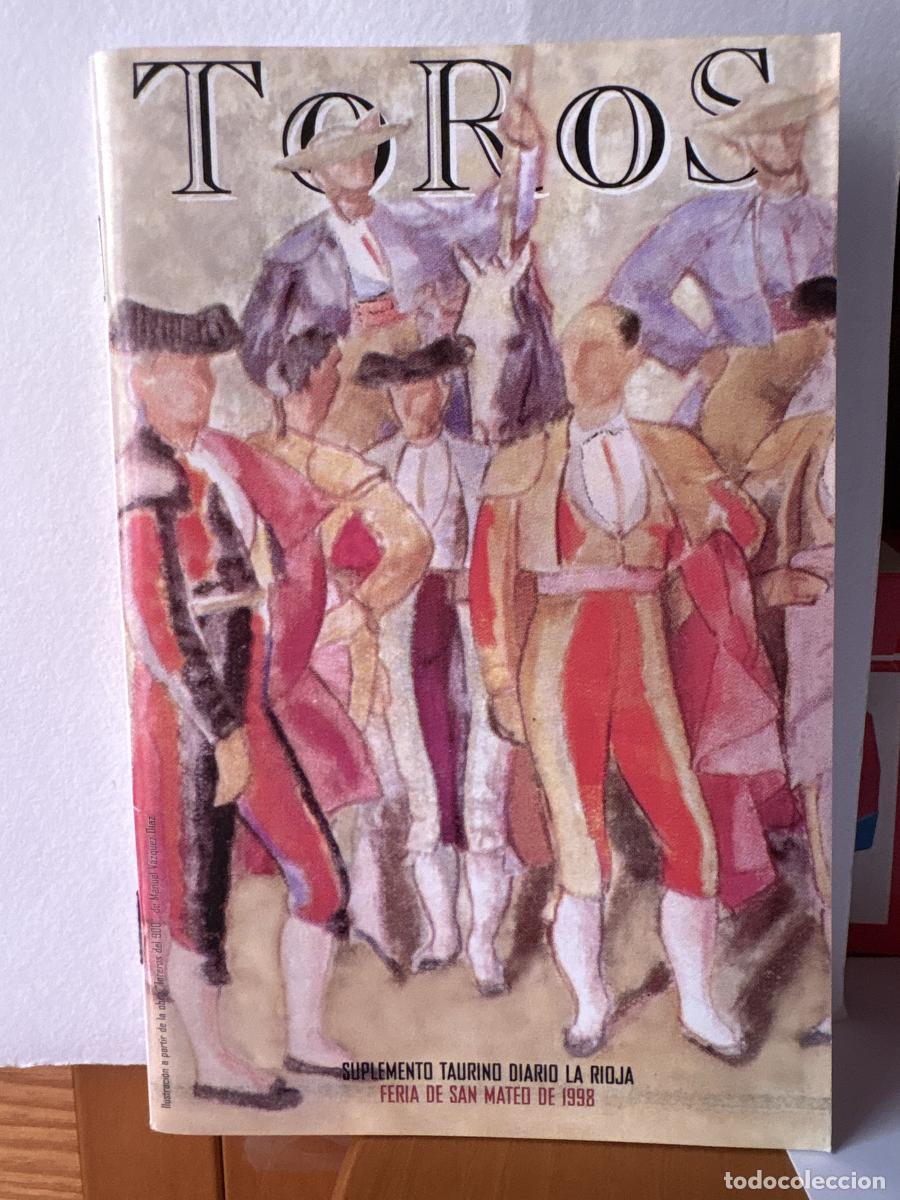 Libros: SUPLEMENTO TAURINO. TOROS SAN MATEO 1998. FERIA DE SAN MATEO 1998 - TDK13