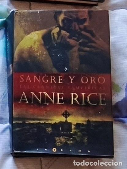 Libros: Sangre y Oro (Cr&oacute;nicas Vamp&iacute;ricas)