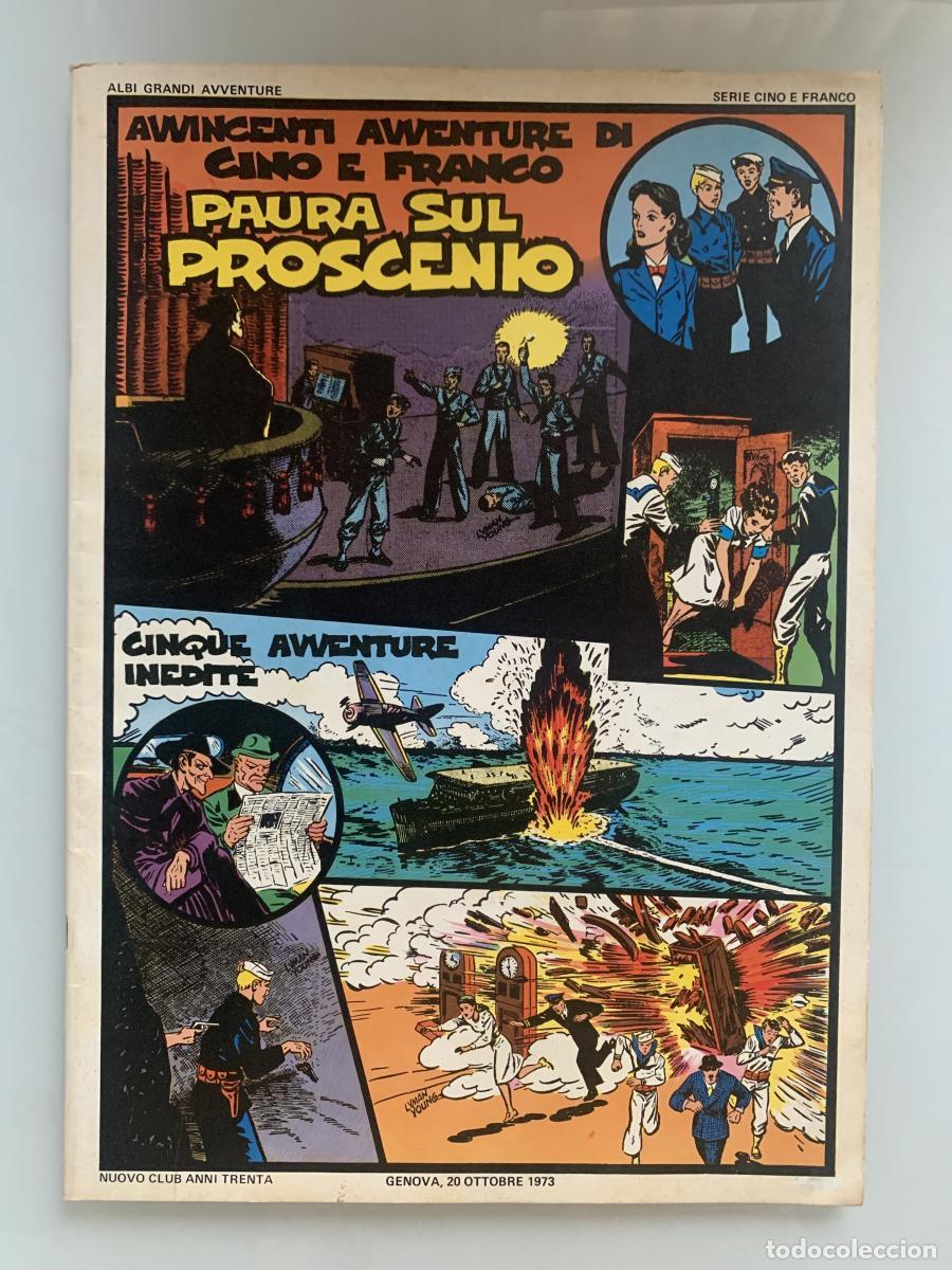 Libros: AVVINCENTI AVVENTURE. PAURA SUL PROSCENIO (cinque avventure indite) - Cino e Franco