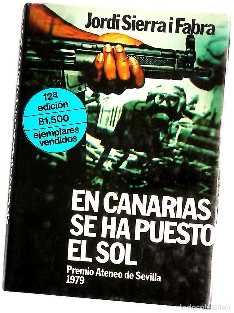 Libros: En Canarias se ha puesto el sol novela