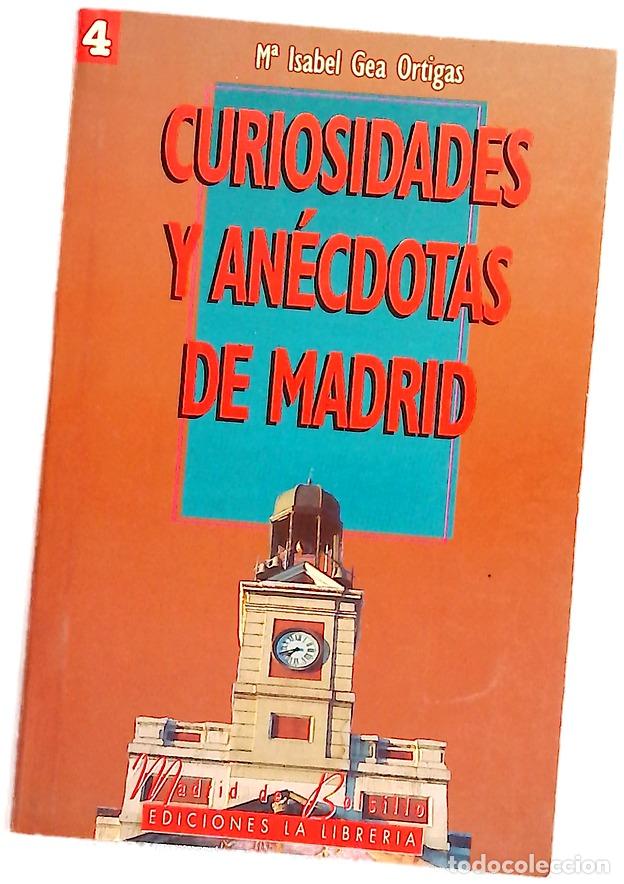 Libros: Curiosidades y an&eacute;cdotas de Madrid