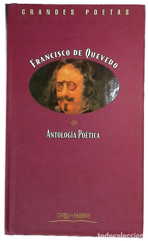 Libros: Antolog&iacute;a po&eacute;tica : Francisco de Quevedo
