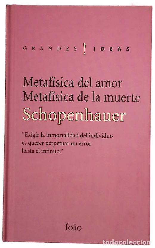 Livros em segunda m&atilde;o: Metaf&iacute;sica del amor Metaf&iacute;sica de la muerte