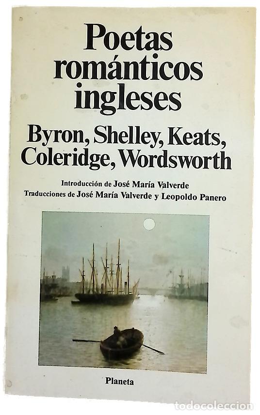 Libros: Poetas rom&aacute;nticos ingleses Byron, Shelley, Keats, Coleridge, Wordsworth