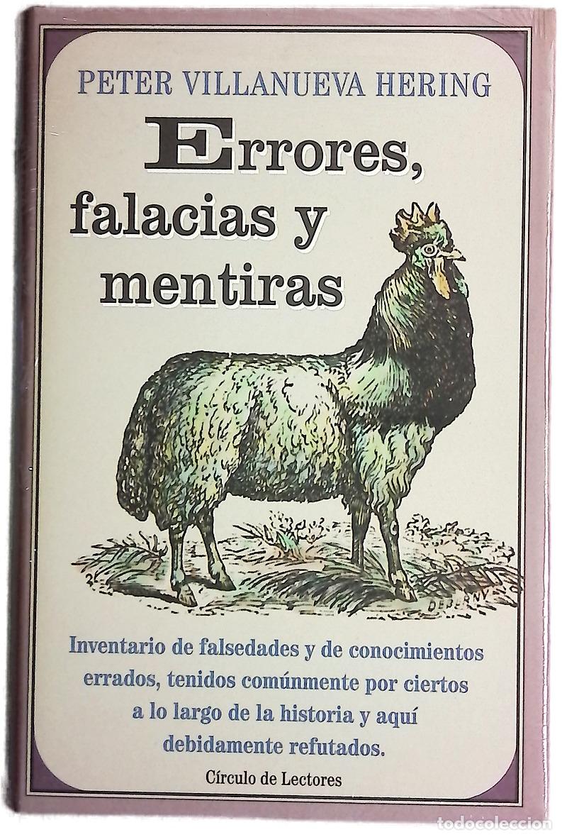 Libros: Errores, falacias y mentiras