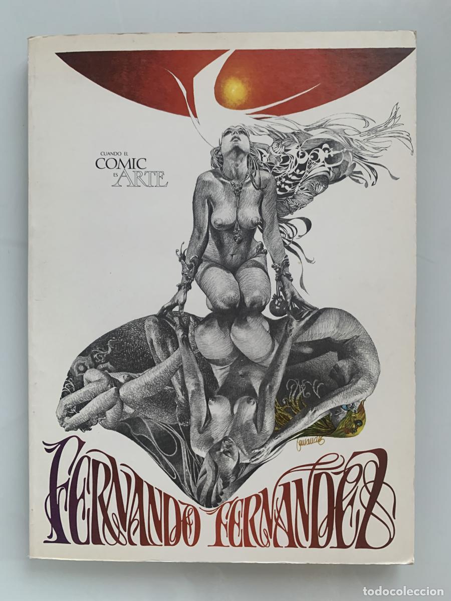 Libros: CUANDO EL C&Oacute;MIC ES ARTE (dedicado por el autor) - Fernando Fern&aacute;ndez
