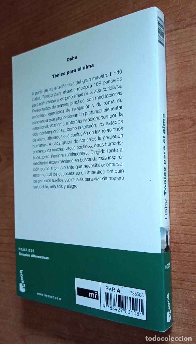 Libros: T&oacute;nico para el alma, Osho, Booket - Foto 4