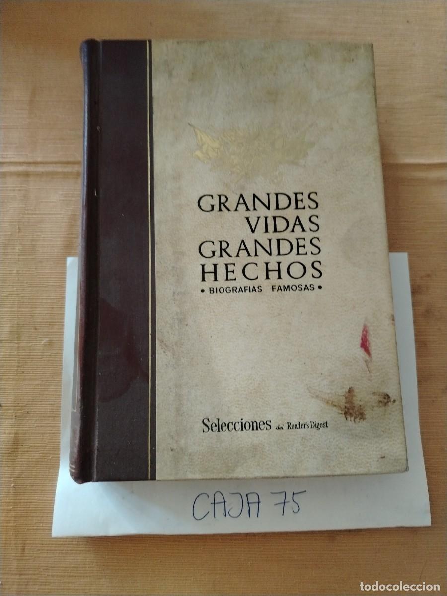 Libros: Libro grandes vidas grandes hechos, biograf&iacute;as famosas