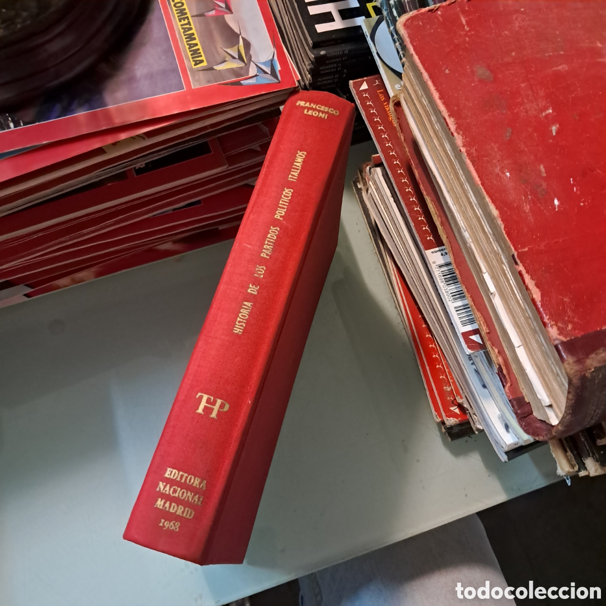 Libros: Francesco Leoni Historia de los partidos pol&iacute;ticos italianos, 1968