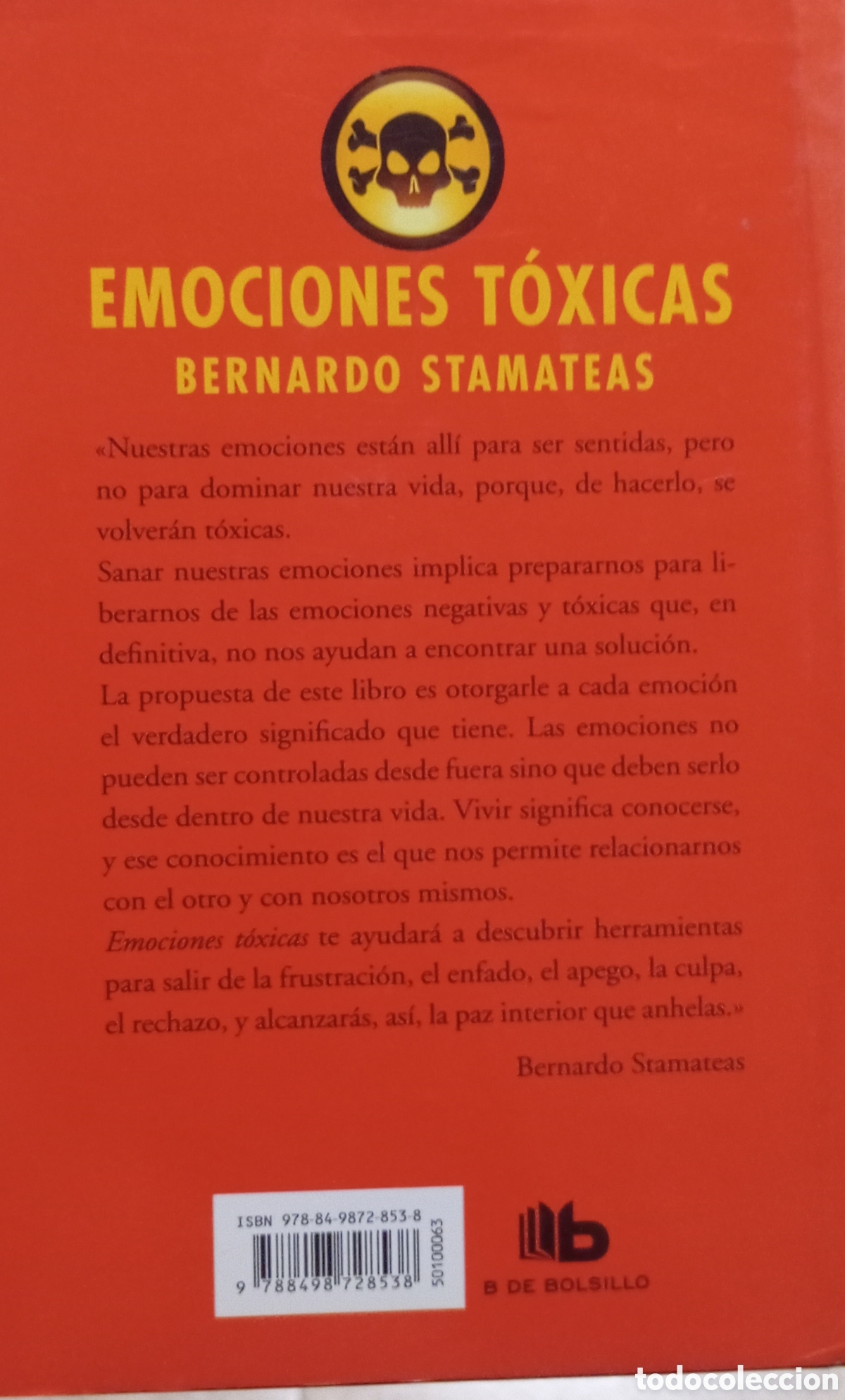 Libros: EMOCIONES TOXICAS - BERNARDO STAMATEAS - Foto 2