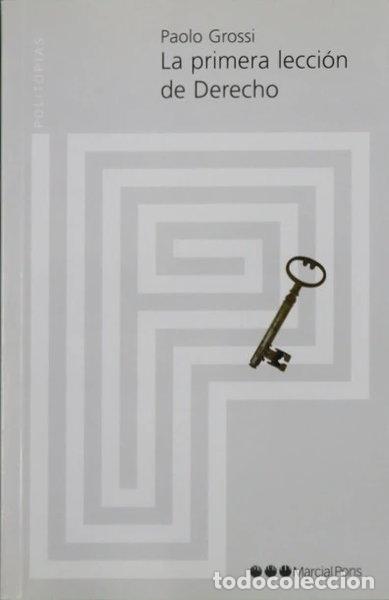 Libros: La primera lecci&oacute;n de Derecho- 9788497683142 - Foto 1