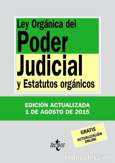 books: Ley org&aacute;nica del poder judicial y estatutos org&aacute;nicos- 9788430966134