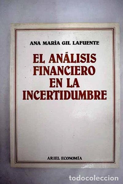 Livros em segunda m&atilde;o: El an&aacute;lisis financiero en la incertidumbre- 9788434420465