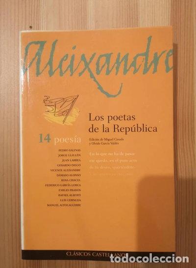 Libros: Los poetas de la Rep&uacute;blica- 9788483081006