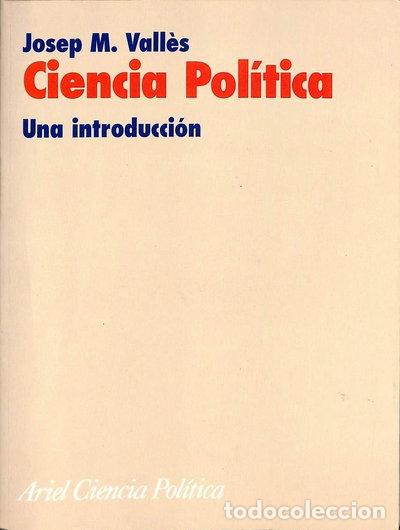 Libros: Ciencia Pol&iacute;tica: Una Introducci&oacute;n- 9788434418165