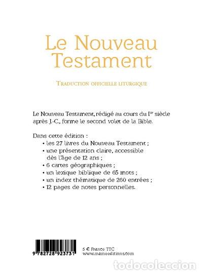 Libros: Le Nouveau Testament: Traduction officielle liturgique- 9782728923731