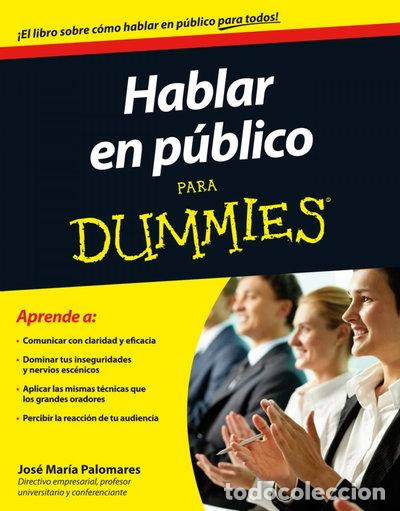 Libros: Hablar en p&uacute;blico para Dummies- 9788432901850