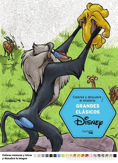 books: Colorea y descubre el misterio. Grandes cl&aacute;sicos Disney- 9788416857098