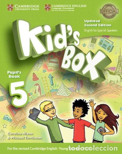 Libros: Kid's Box Level 5 Pupil's Book Updated English for Spanish Speakers- 9788490366554