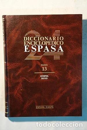Libros: Diccionario Enciclop&eacute;dico Espasa. Tomo 13- 9788423959532