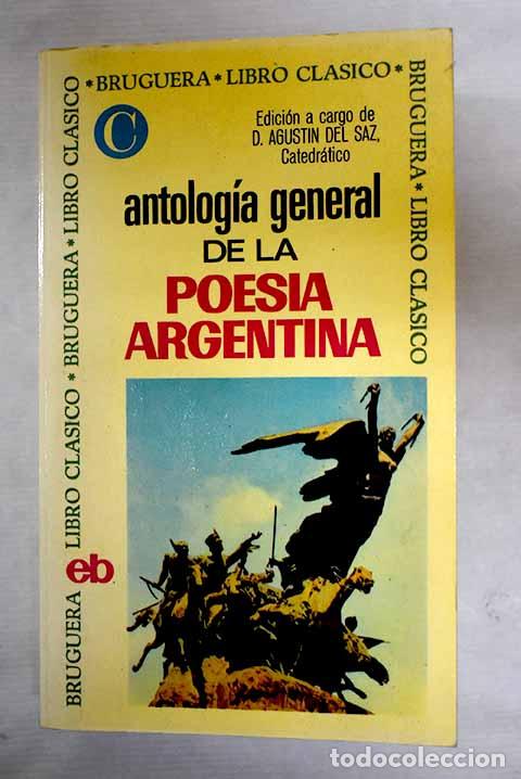 Libros: Antolog&iacute;a general de la poes&iacute;a argentina