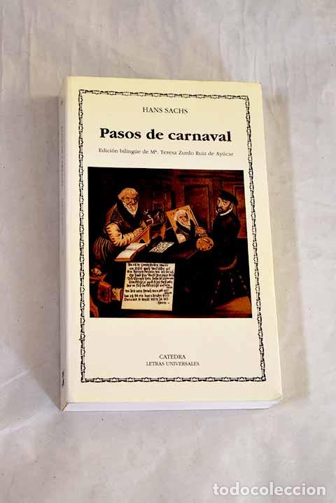 Livros em segunda m&atilde;o: Pasos de carnaval: Sachs, Hans.- Sachs, Hans