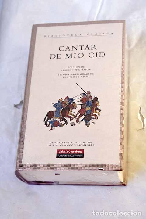 Libros: Cantar de m&iacute;o Cid: : Galaxia Gutenberg. - Foto 1