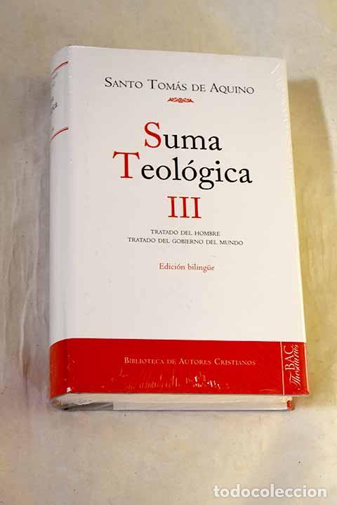 Livros em segunda m&atilde;o: Suma teol&oacute;gica: texto latino de la edici&oacute;n cr&iacute;tica leonina, tomo 3. Tratado del hombre