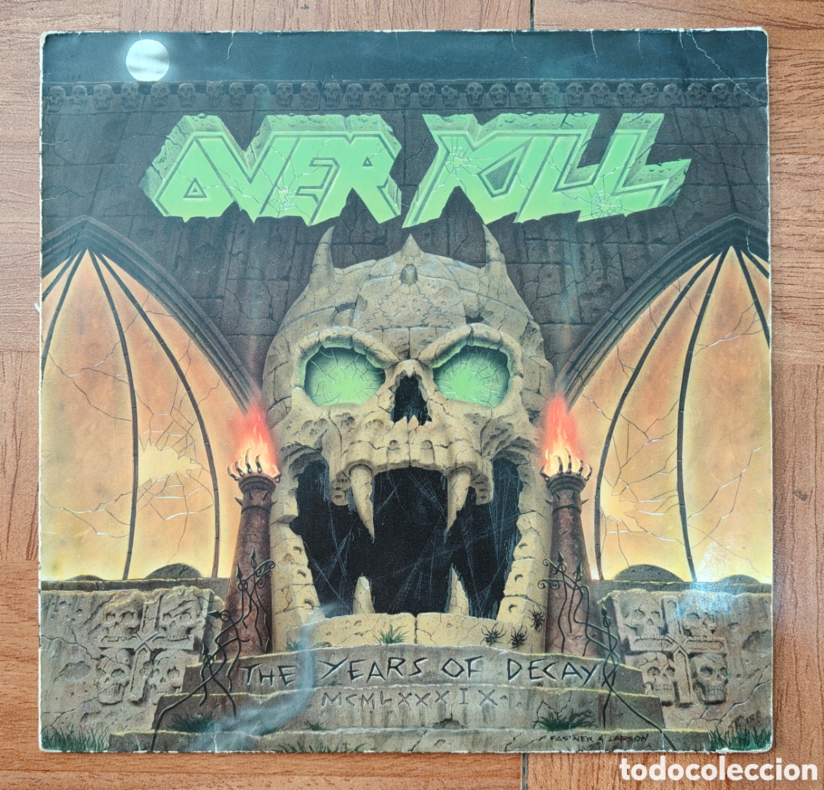 books: The Years of Decay � LP � 1989 - Over Kill